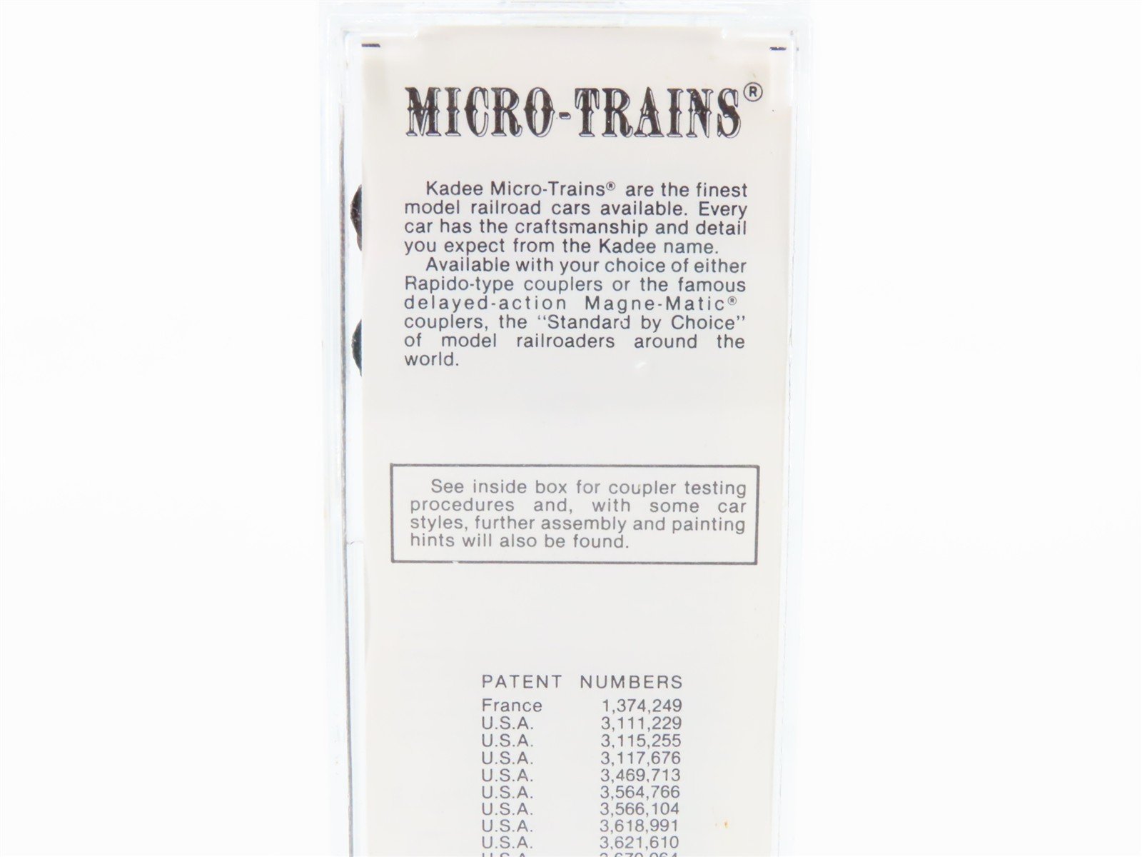 N Scale Kadee Micro-Trains MTL 27040 ONT Ontario Northland 50' Box Car #7629