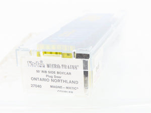 N Scale Kadee Micro-Trains MTL 27040 ONT Ontario Northland 50' Box Car #7629