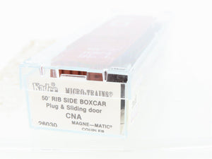 N Scale Kadee Micro-Trains MTL 26030 CNA CN Canadian National 50' Boxcar #553290