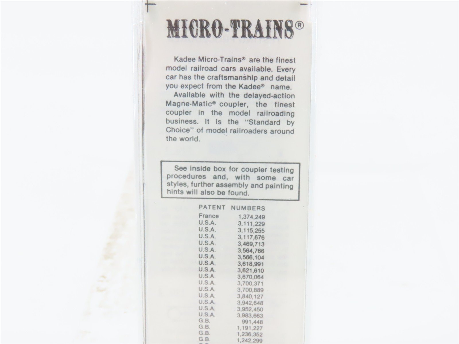 N Scale Kadee Micro-Trains MTL 27160 CV Central Vermont 50' Box Car #50098