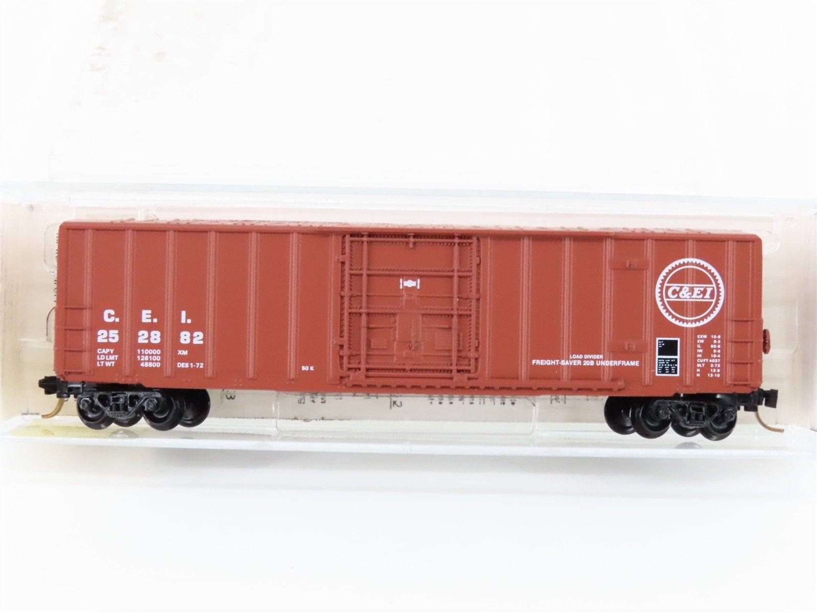 N Kadee Micro-Trains MTL 27030 C&EI Chicago & Eastern Illinois 50' Boxcar 252882