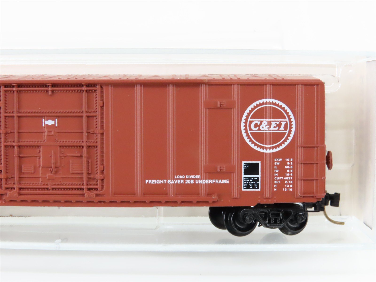 N Kadee Micro-Trains MTL 27030 C&EI Chicago & Eastern Illinois 50' Boxcar 252882