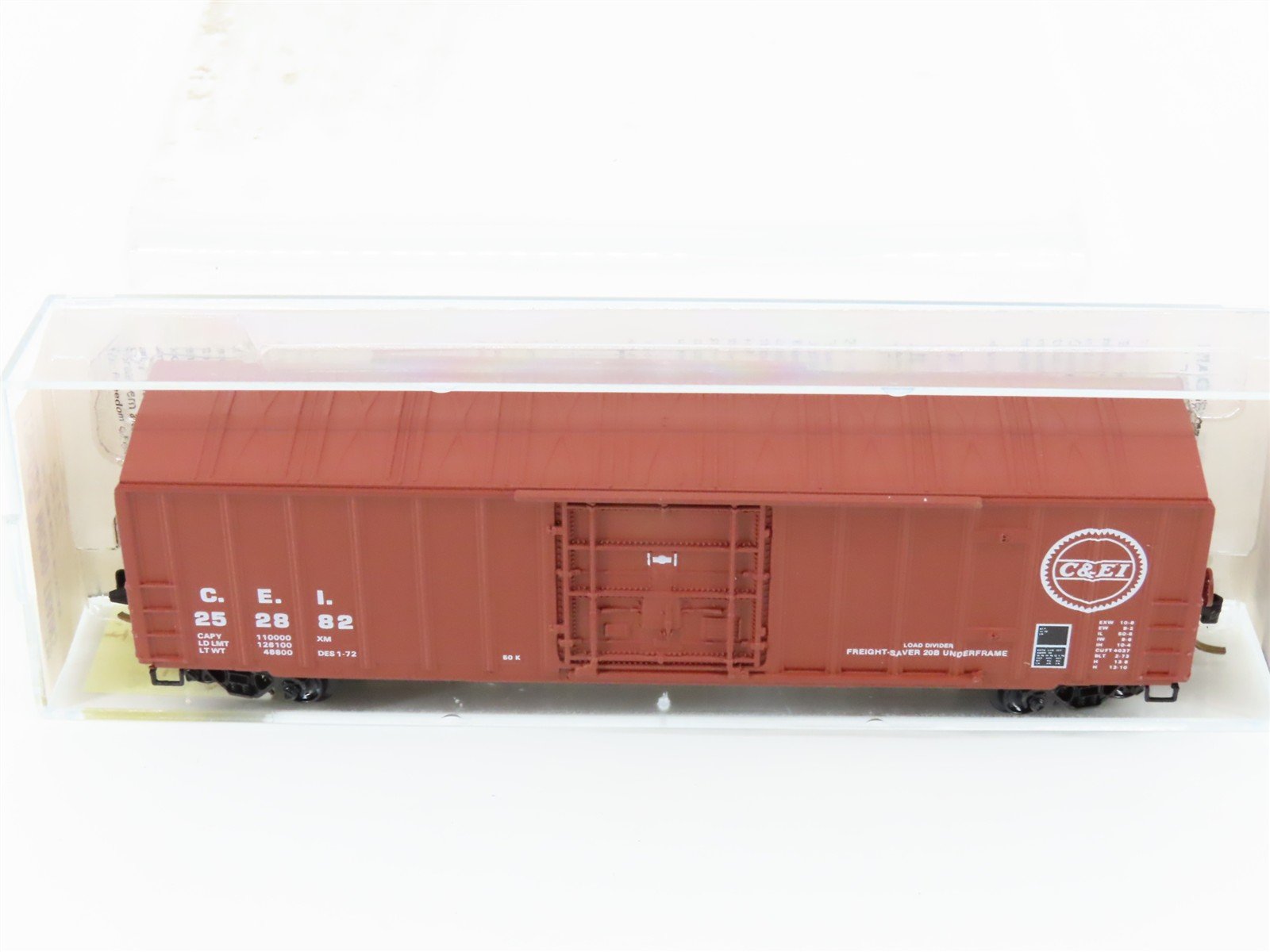 N Kadee Micro-Trains MTL 27030 C&EI Chicago & Eastern Illinois 50' Boxcar 252882