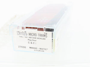 N Kadee Micro-Trains MTL 27030 C&EI Chicago & Eastern Illinois 50' Boxcar 252882