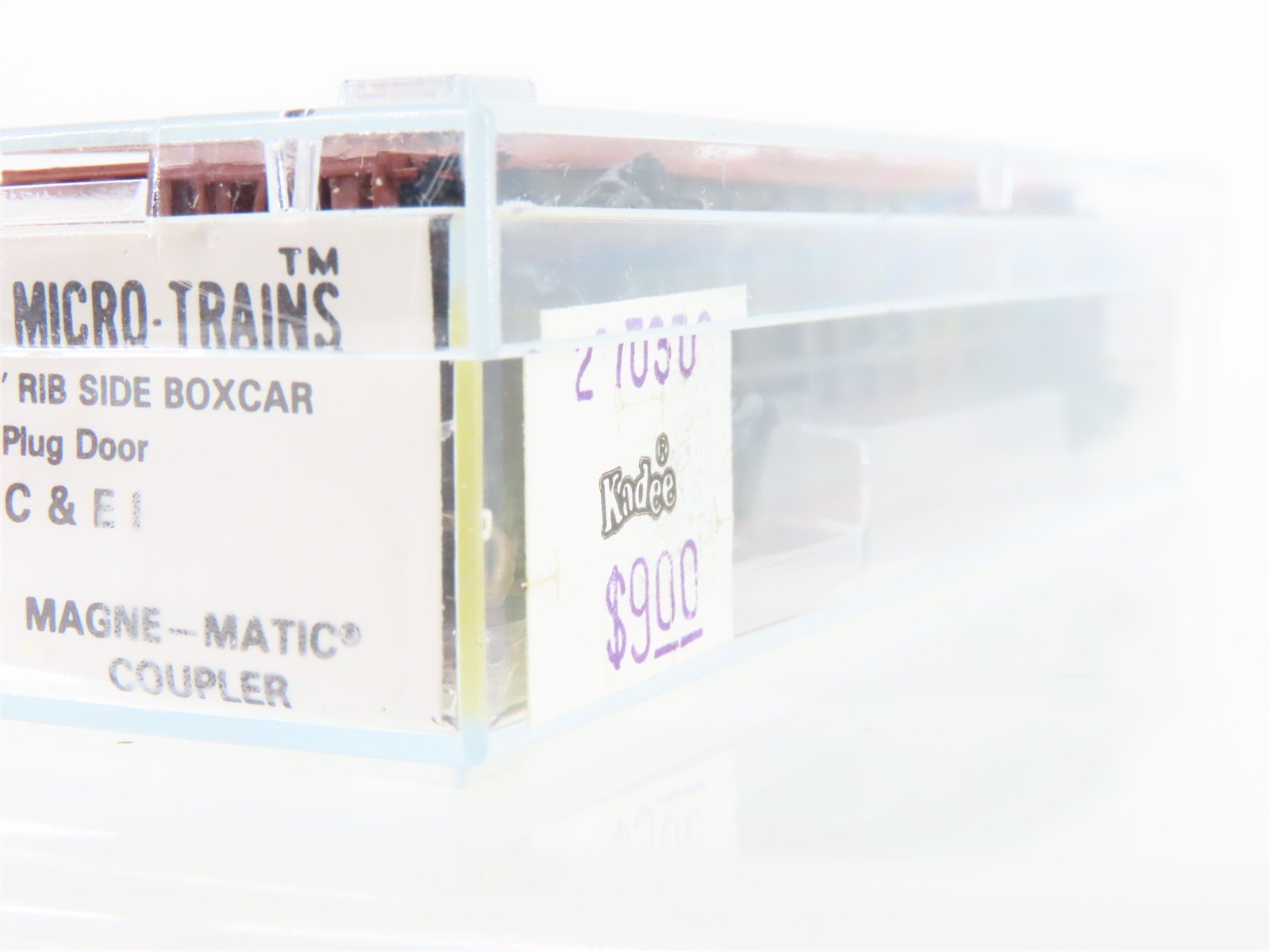 N Kadee Micro-Trains MTL 27030 C&EI Chicago & Eastern Illinois 50' Boxcar 252882