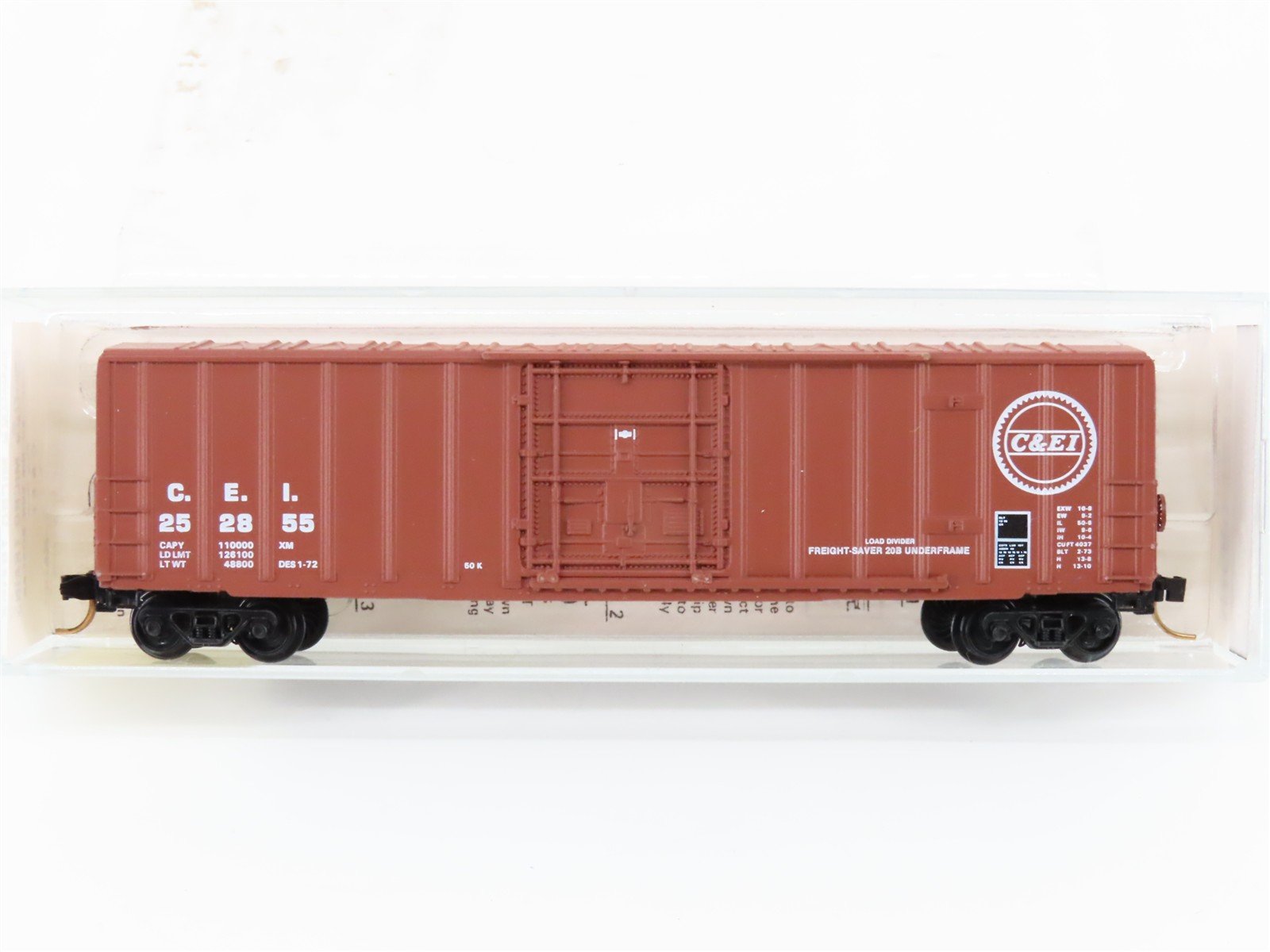 N Kadee Micro-Trains MTL 27030 C&EI Chicago & Eastern Illinois 50' Boxcar 252855