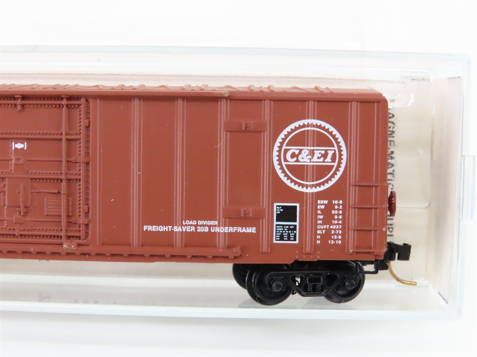 N Kadee Micro-Trains MTL 27030 C&EI Chicago & Eastern Illinois 50' Boxcar 252855