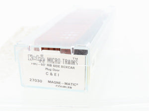 N Kadee Micro-Trains MTL 27030 C&EI Chicago & Eastern Illinois 50' Boxcar 252855