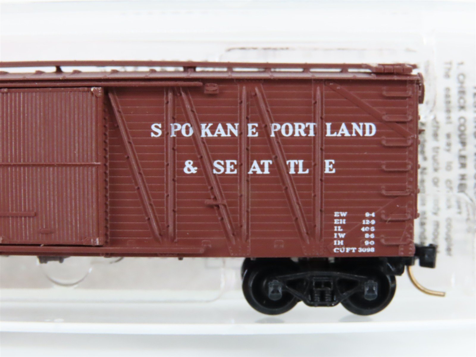 N Kadee Micro-Trains MTL 28070 SP&S Spokane Portland & Seattle 50' Boxcar #10012