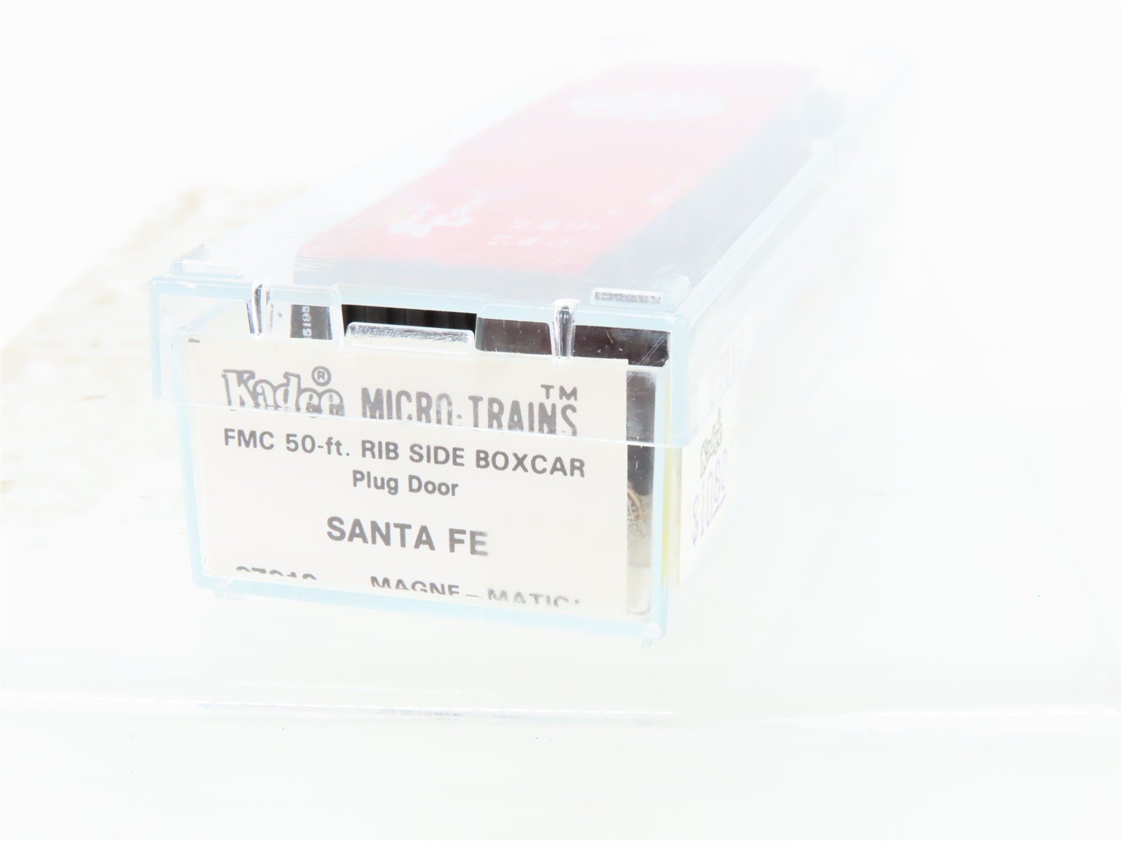 N Kadee Micro-Trains MTL 27010 ATSF Santa Fe Shock Control 50' Box Car #151951