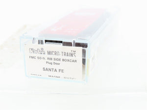 N Kadee Micro-Trains MTL 27010 ATSF Santa Fe Shock Control 50' Box Car #151951