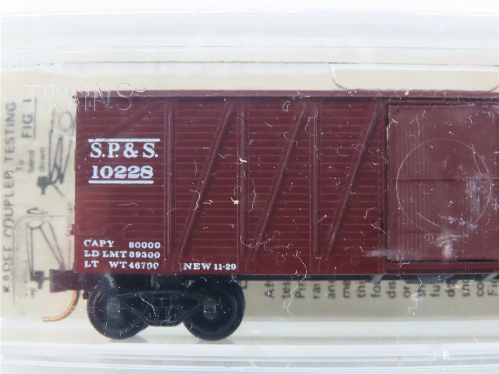 N Kadee Micro-Trains MTL 28070 SP&S Spokane Portland & Seattle 40' Boxcar #10228