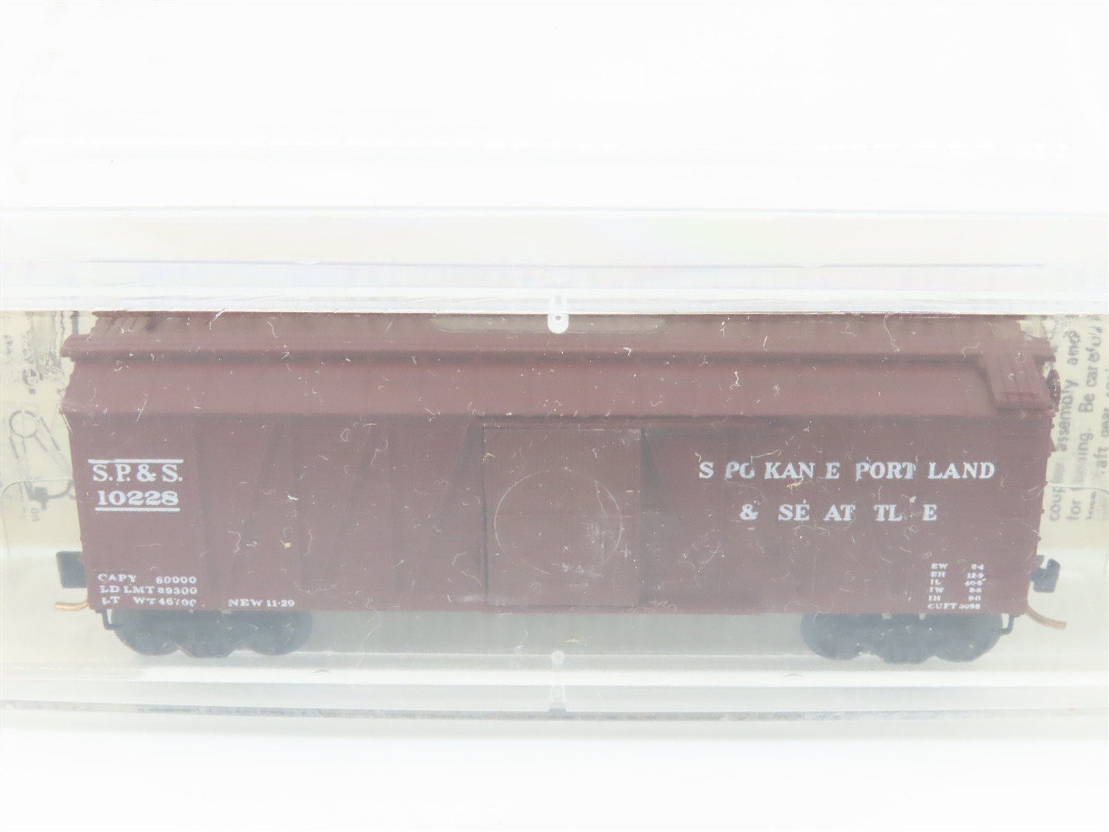 N Kadee Micro-Trains MTL 28070 SP&S Spokane Portland & Seattle 40' Boxcar #10228