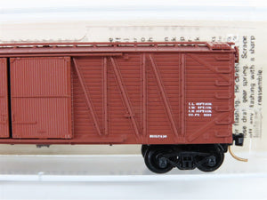 N Scale Kadee Micro-Trains MTL 29000 Dimensional Data 40' 1-1/2 Door Box Car