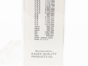 N Scale Kadee Micro-Trains MTL 29000 Dimensional Data 40' 1-1/2 Door Box Car