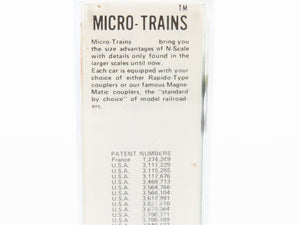 N Scale Kadee Micro-Trains MTL 29000 Dimensional Data 40' 1-1/2 Door Box Car