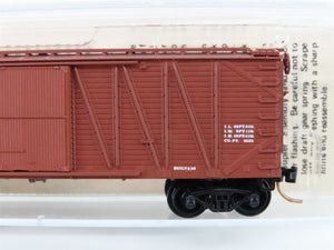 N Scale Kadee Micro-Trains MTL 29000 Dimensional Data 40' 1-1/2 Door Box Car