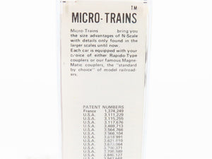 N Scale Kadee Micro-Trains MTL 29000 Dimensional Data 40' 1-1/2 Door Box Car