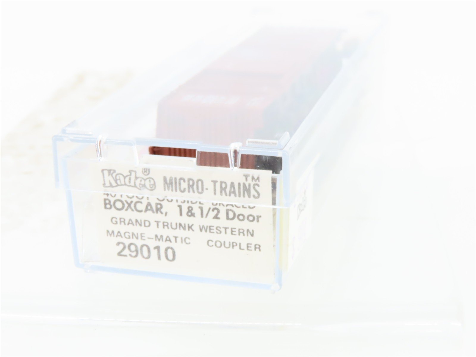 N Scale Kadee Micro-Trains MTL 29010 GTW Grand Trunk Western 40' Box Car #583441