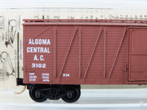 N Scale Kadee Micro-Trains MTL 28060 AC Algoma Central 40' Box Car #3102