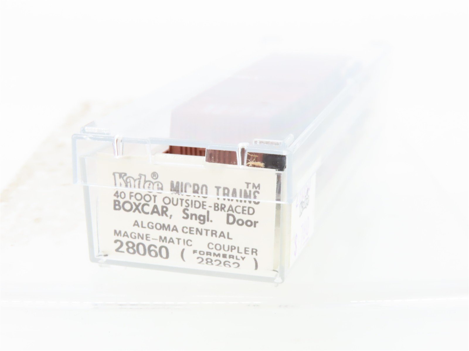 N Scale Kadee Micro-Trains MTL 28060 AC Algoma Central 40' Box Car #3102