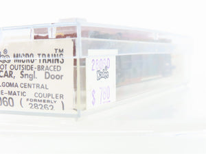 N Scale Kadee Micro-Trains MTL 28060 AC Algoma Central 40' Box Car #3102