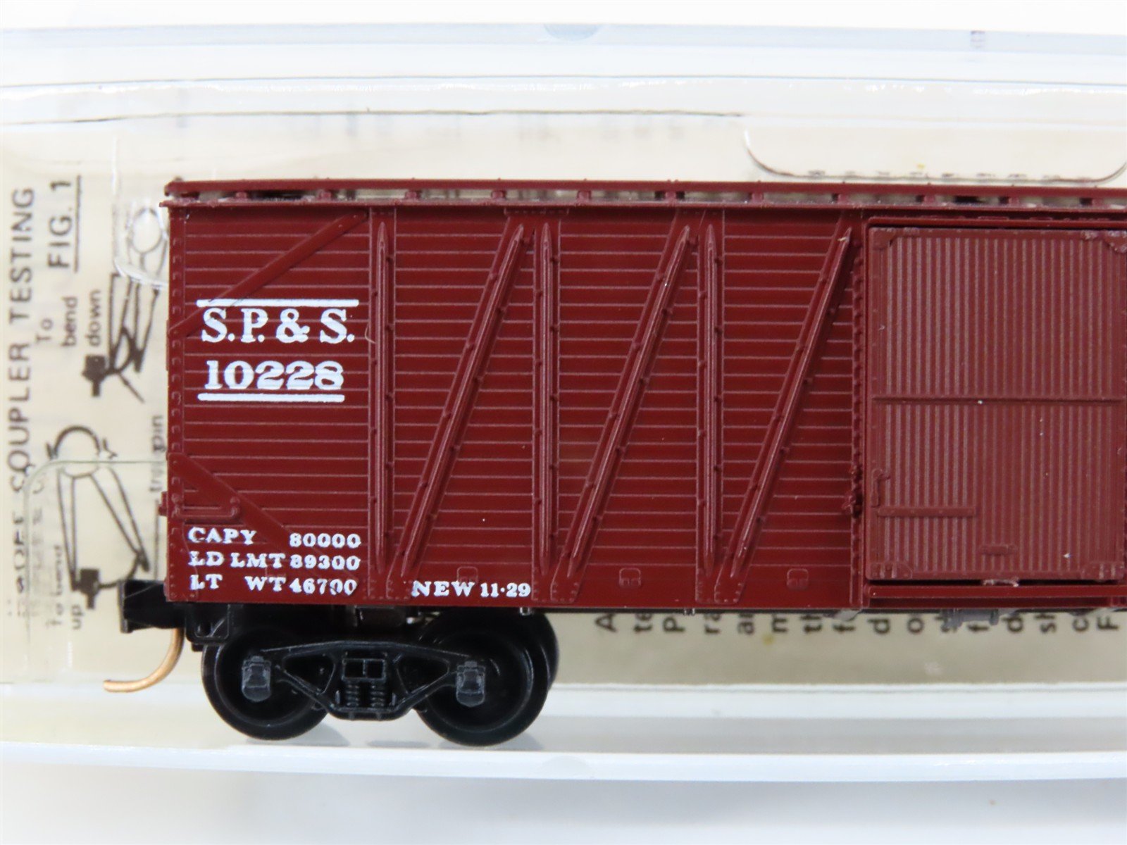 N Kadee Micro-Trains MTL 28070 SP&S Spokane Portland & Seattle 40' Boxcar #10228