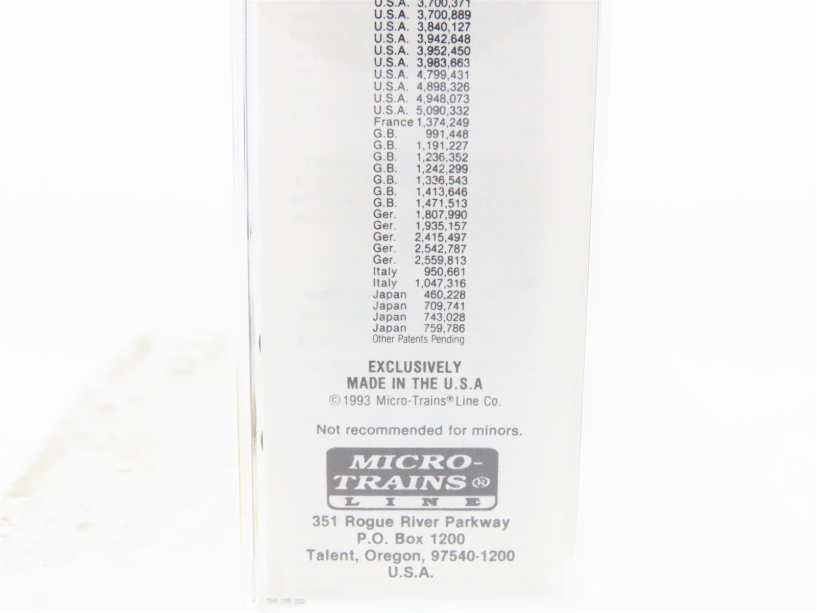 N Scale Micro-Trains MTL 26040 MP Missouri Pacific Mo-Pac 50' Box Car #367926