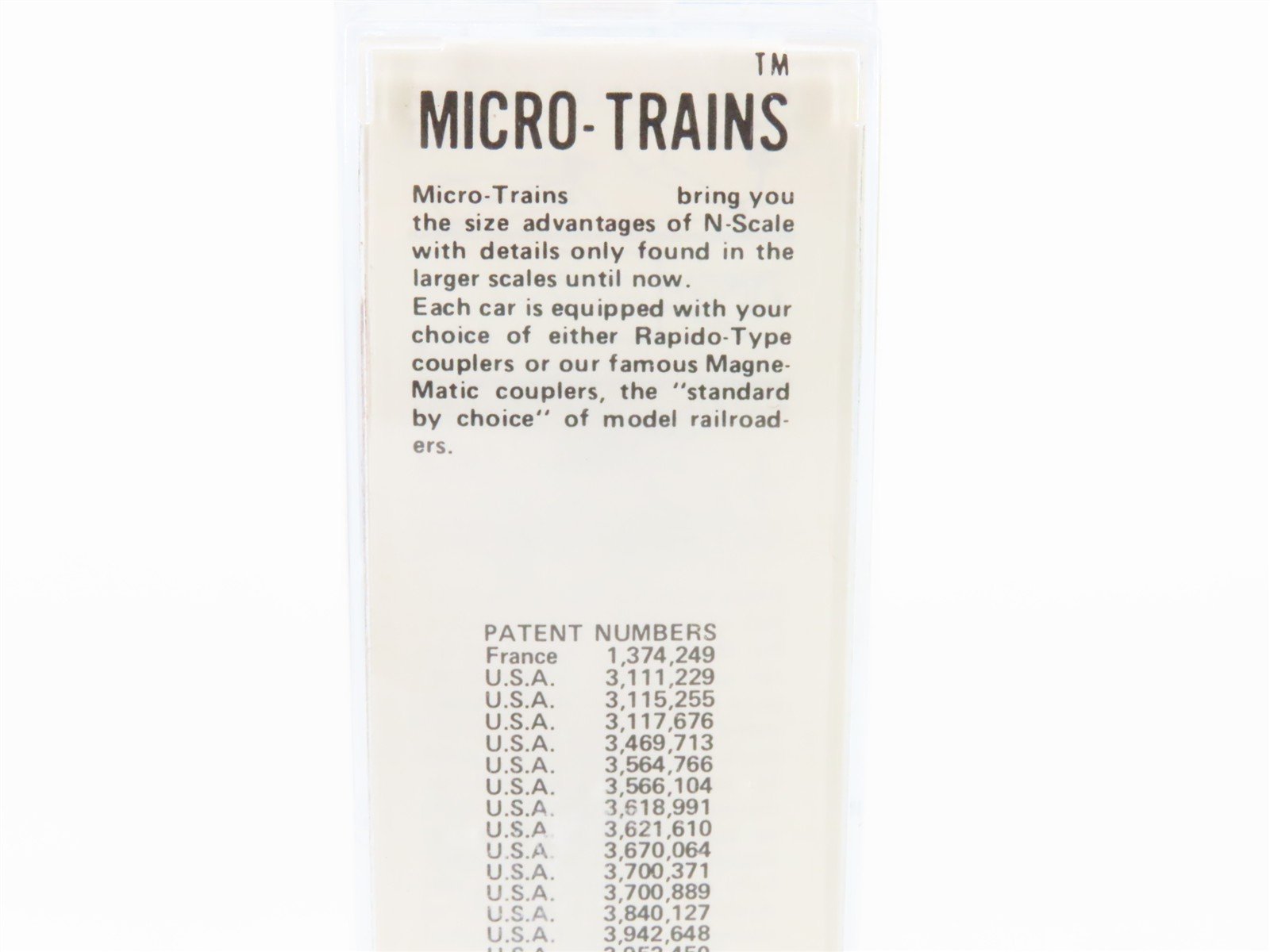 N Scale Kadee Micro-Trains MTL 29020 SRR Sierra Railroad 40' Box Car #539