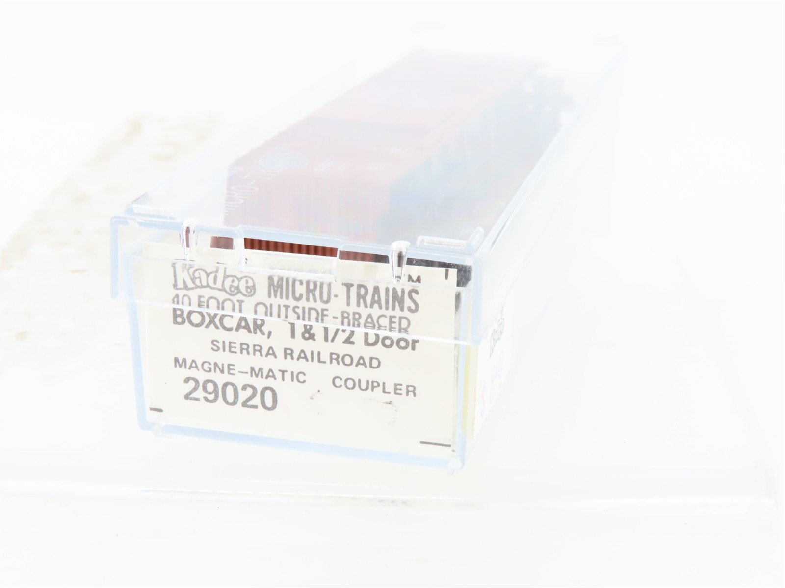 N Scale Kadee Micro-Trains MTL 29020 SRR Sierra Railroad 40' Box Car #539
