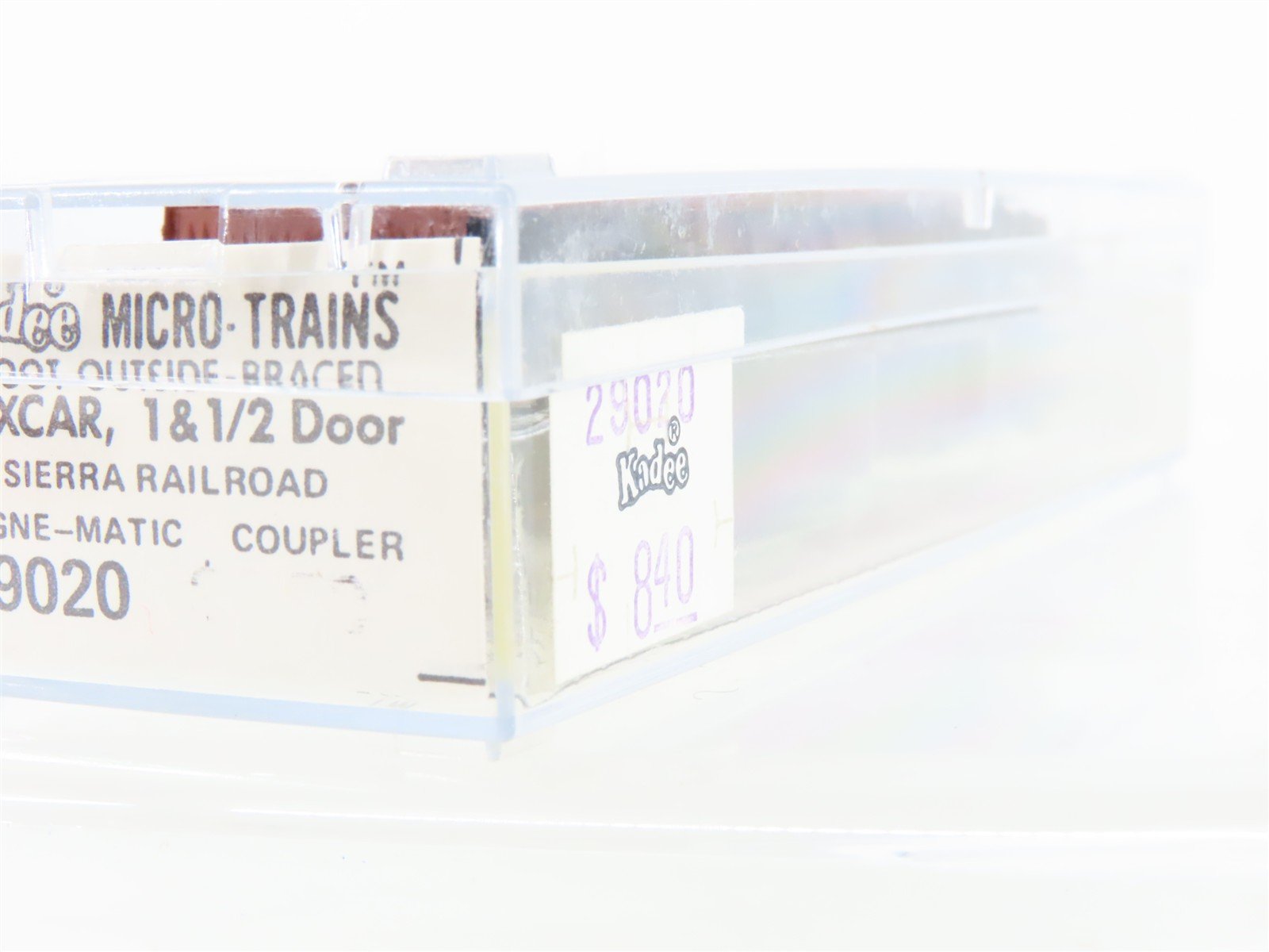 N Scale Kadee Micro-Trains MTL 29020 SRR Sierra Railroad 40' Box Car #539