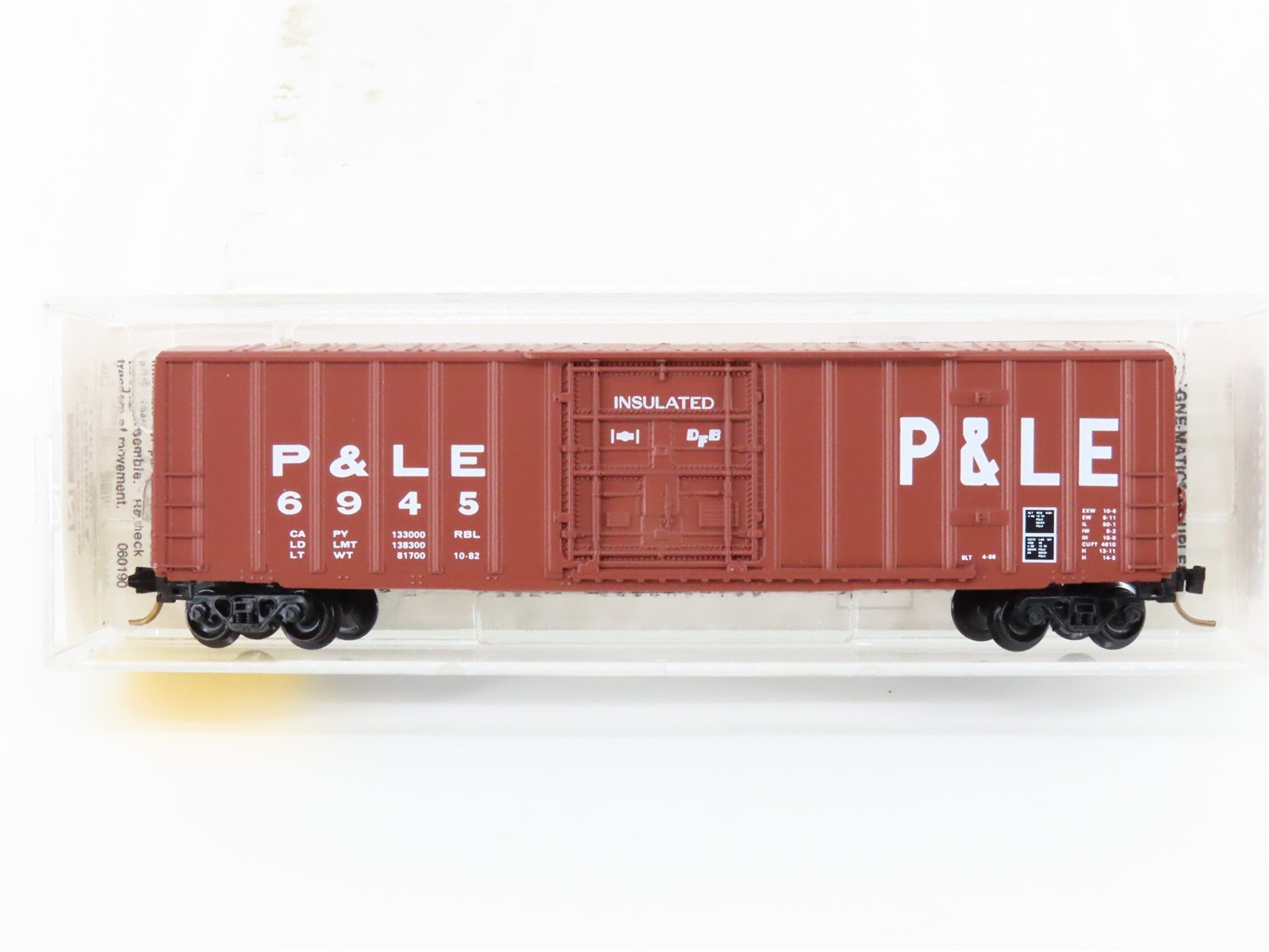 N Scale Micro-Trains MTL 27050 P&LE Pittsburgh & Lake Erie 50' Box Car #6945