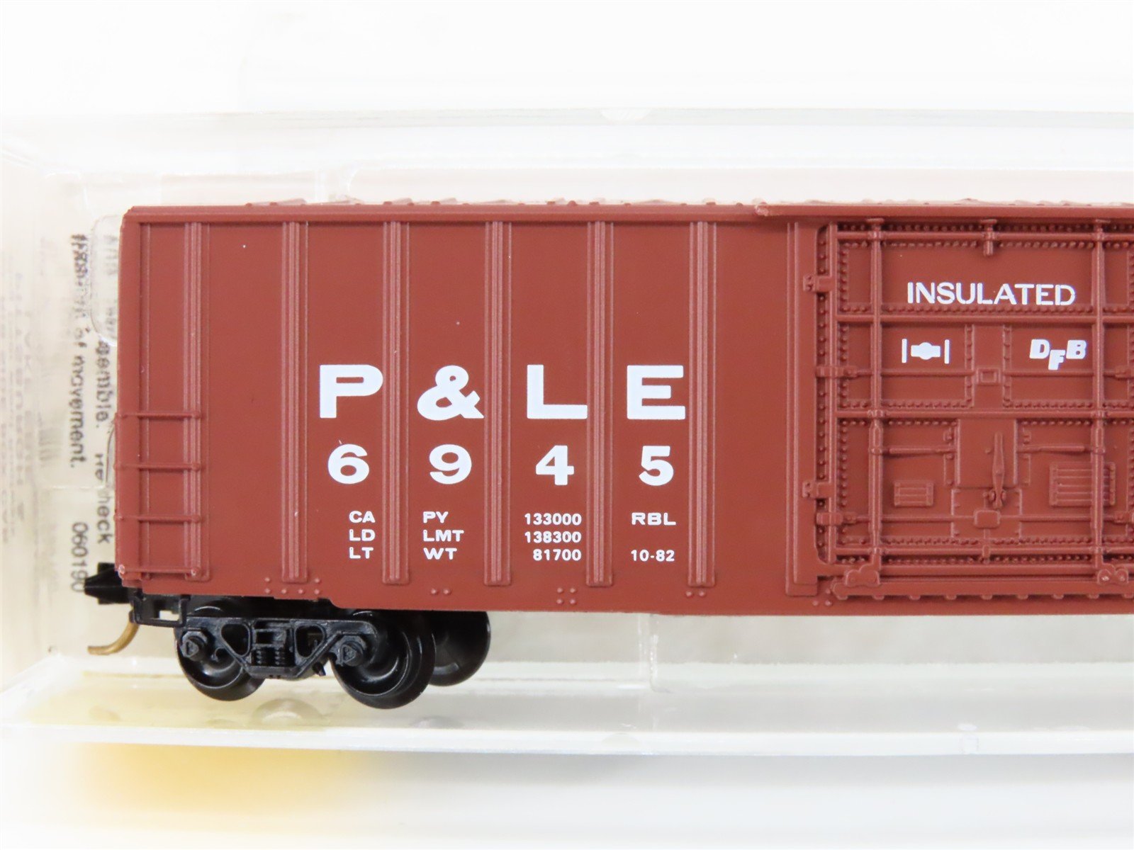 N Scale Micro-Trains MTL 27050 P&LE Pittsburgh & Lake Erie 50' Box Car #6945
