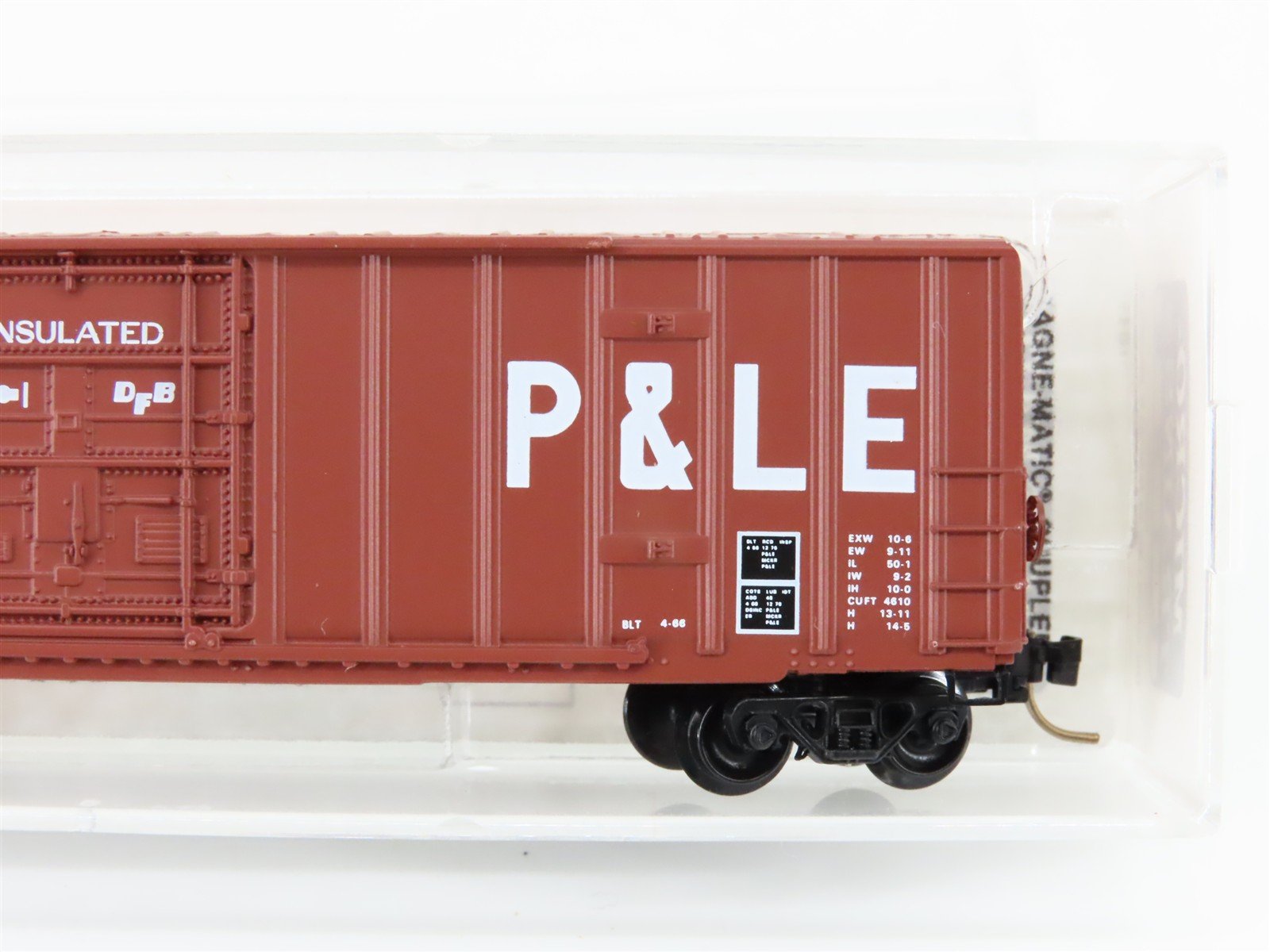 N Scale Micro-Trains MTL 27050 P&LE Pittsburgh & Lake Erie 50' Box Car #6945