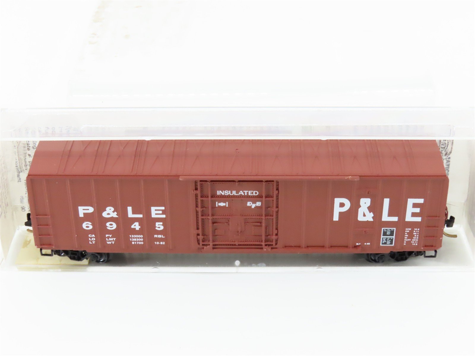 N Scale Micro-Trains MTL 27050 P&LE Pittsburgh & Lake Erie 50' Box Car #6945