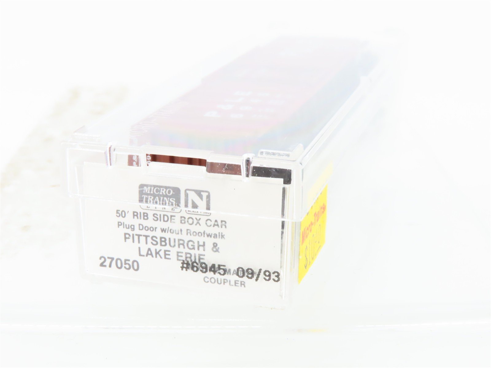 N Scale Micro-Trains MTL 27050 P&LE Pittsburgh & Lake Erie 50' Box Car #6945