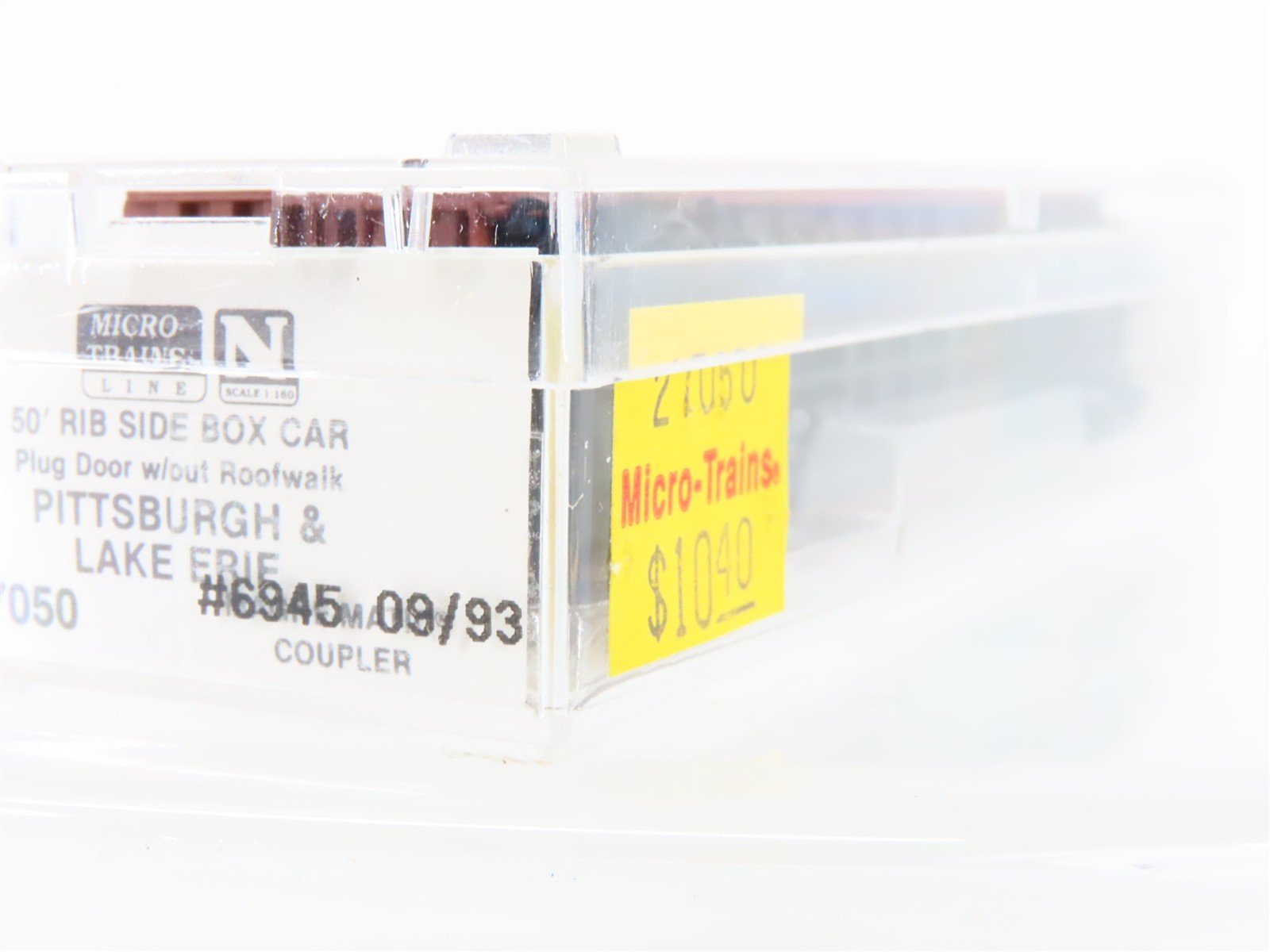 N Scale Micro-Trains MTL 27050 P&LE Pittsburgh & Lake Erie 50' Box Car #6945
