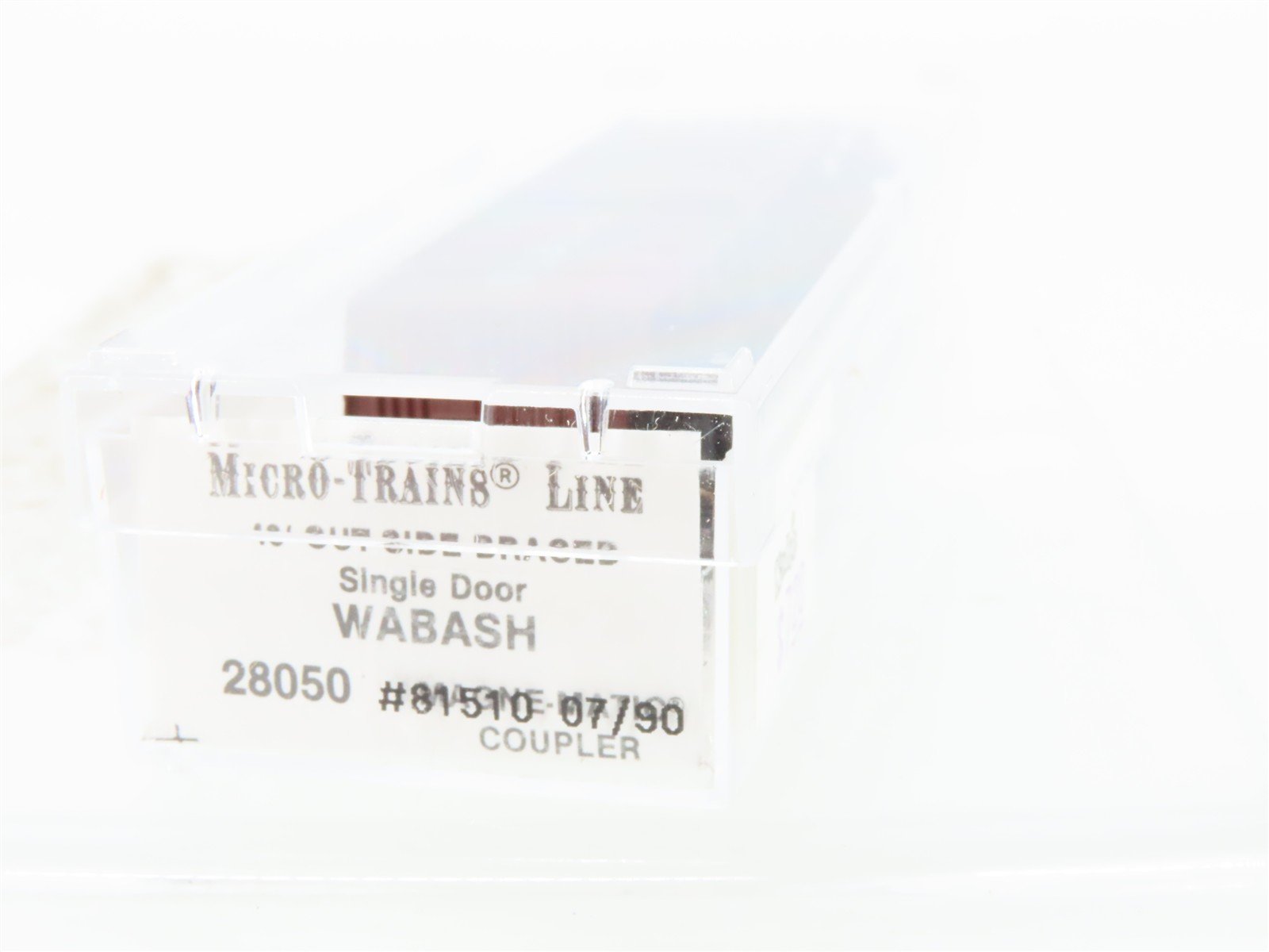 N Scale Micro-Trains MTL 28050 WAB Wabash 40' Single Door Box Car #81510