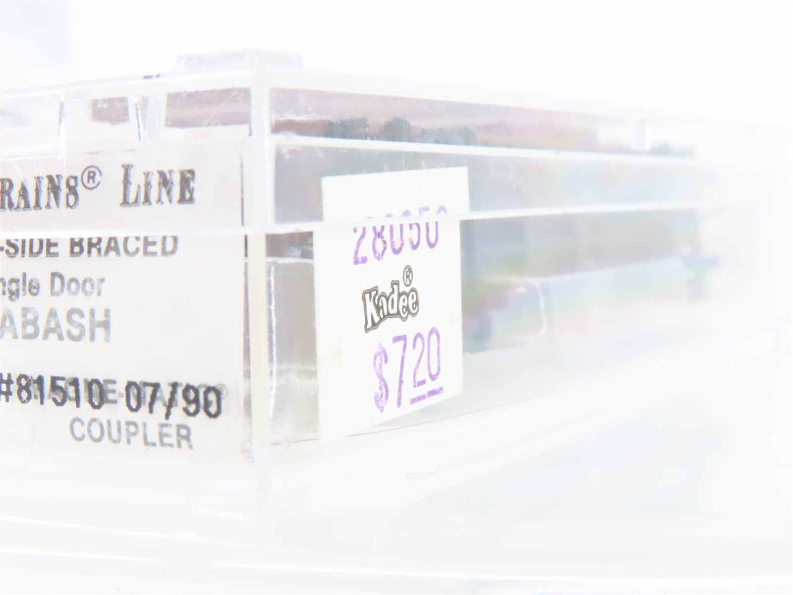 N Scale Micro-Trains MTL 28050 WAB Wabash 40' Single Door Box Car #81510