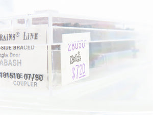 N Scale Micro-Trains MTL 28050 WAB Wabash 40' Single Door Box Car #81510