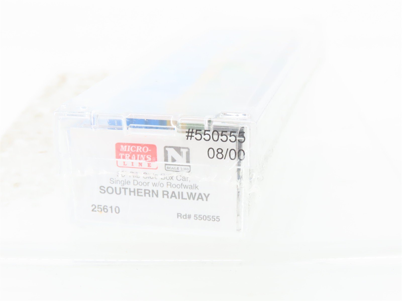N Scale Micro-Trains MTL 25610 Southern Railway 50' Rib Side Box Car #550555
