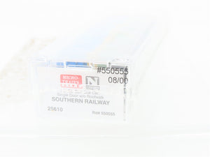 N Scale Micro-Trains MTL 25610 Southern Railway 50' Rib Side Box Car #550555