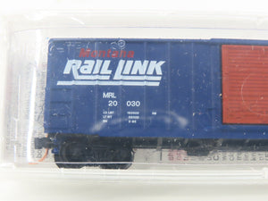 N Scale Micro-Trains MTL 25620 MRL Montana Rail Link 50' Rib Side Box Car #20030