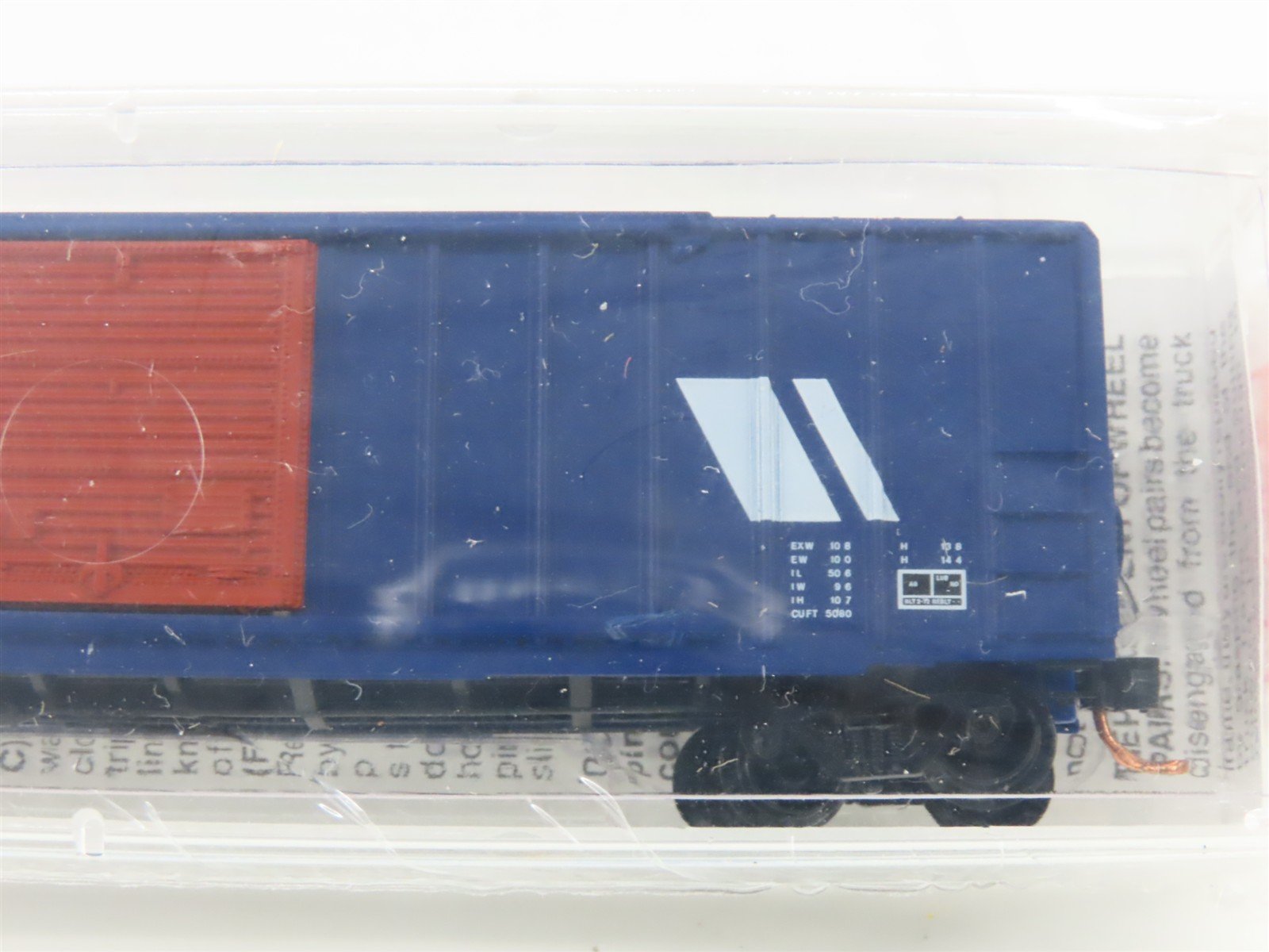 N Scale Micro-Trains MTL 25620 MRL Montana Rail Link 50' Rib Side Box Car #20030