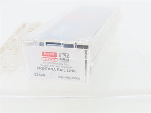 N Scale Micro-Trains MTL 25620 MRL Montana Rail Link 50' Rib Side Box Car #20030