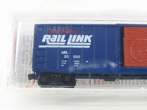 N Scale Micro-Trains MTL 25620 MRL Montana Rail Link 50' Rib Side Box Car #20030