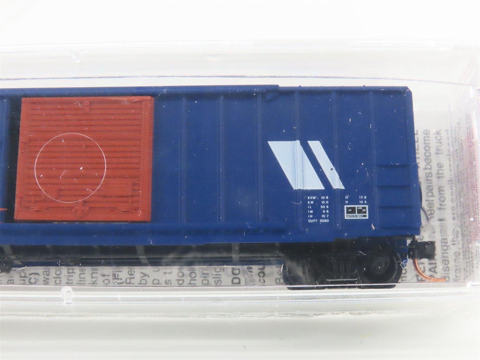 N Scale Micro-Trains MTL 25620 MRL Montana Rail Link 50' Rib Side Box Car #20030
