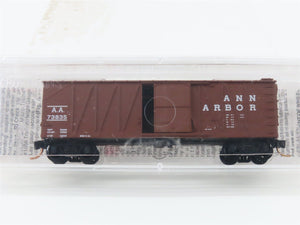 N Scale Micro-Trains MTL 28100 AA Ann Arbor 40' Single Door Box Car #73835
