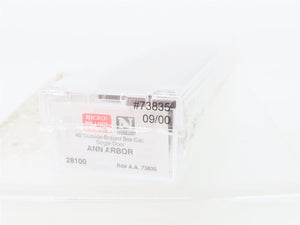 N Scale Micro-Trains MTL 28100 AA Ann Arbor 40' Single Door Box Car #73835