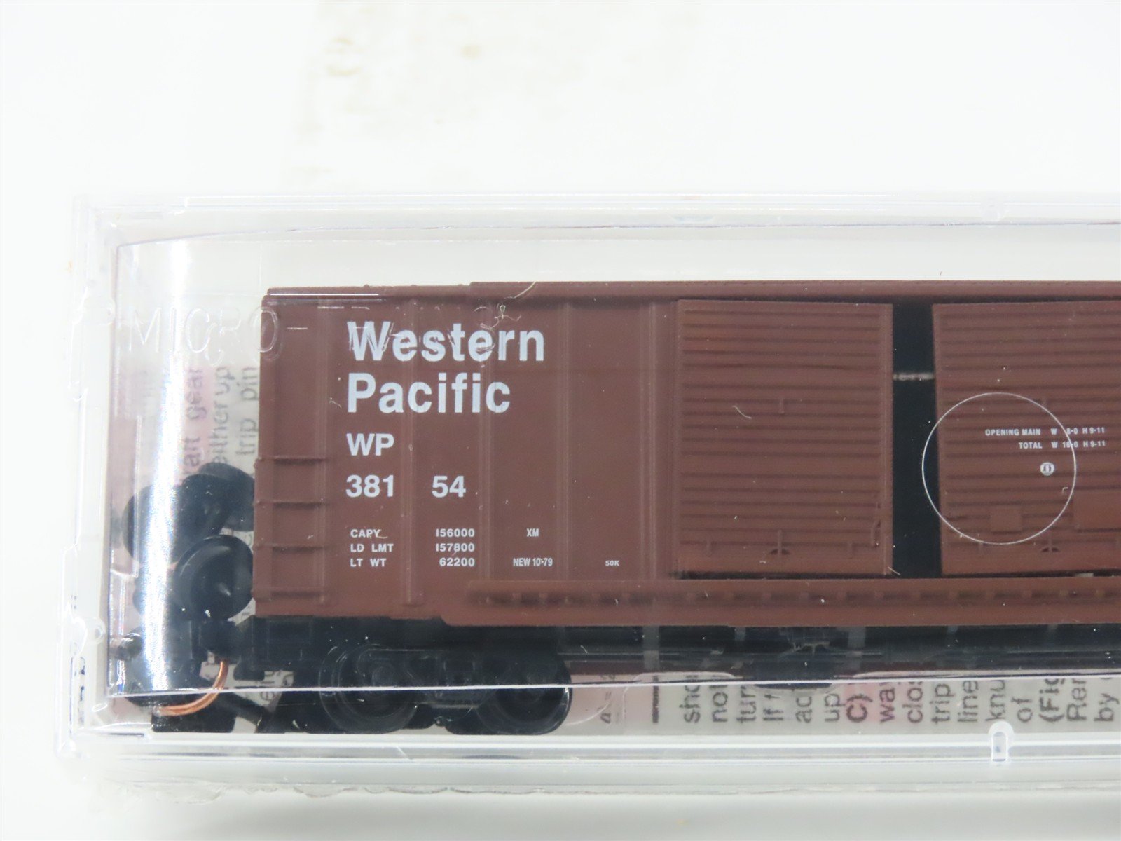N Scale Micro-Trains MTL 30080 WP Western Pacific 